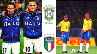 Brazil vs Italy |  3 - 3  || 1997 France Tournament