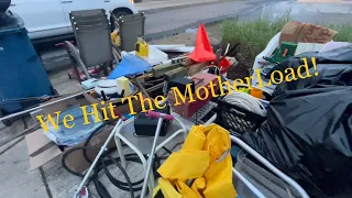 How to make money from trash! Curbside Rescue, Trash Picking, Scrap and metal recycle!