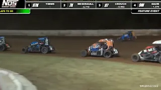 HIGHLIGHTS: USAC NOS Energy Drink National Midgets | Red Dirt Raceway | 7/12/2022