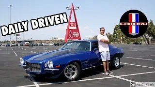 Meet The Man Who Daily Drives A Old School Chevrolet Camaro