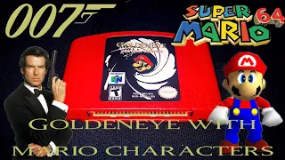 GoldenEye 007 With Mario Characters (N64)