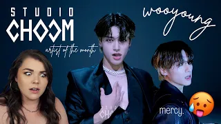 ATEEZ: Wooyoung Artist of the Month Studio Choom Reaction | this should be ILLEGAL