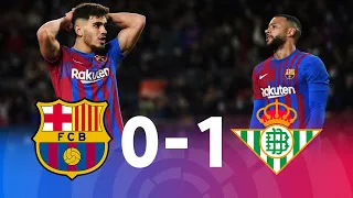 Barcelona vs Real Betis [0-1], La Liga 21/22 - MATCH REVIEW