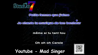 Oh carole  -  C Jerome karaoke