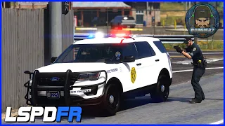 GTAV | LSPDFR 0.4.9 | 2022 Ep #11  |  Parking Lot collision | Kansas Highway Patrol