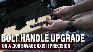 Bolt Handle Exchange for Savage Axis II Precision