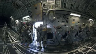 Step inside a C-17 Globemaster III (Full 360° VR)