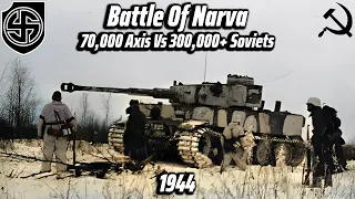 Battle of Narva: Epic Struggle for Estonia | 70,000 vs 300,000+ Troops | World War II | History