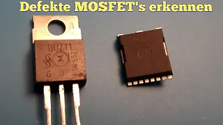 MOSFET auf Fehler prüfen