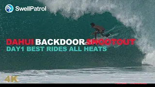 2024 DaHui Backdoor Shootout | Day 1 - Best Rides From All Heats. Jamie O'Brien, Seth Moniz and more