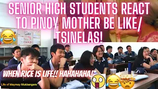 SENIOR HIGH CHINESE STUDENTS REACT TO TSINELAS- A SHORT Short Action-Comedy Film | TAWANG TAWA SILA!