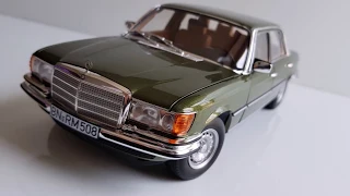 1/18 Norev Mercedes-Benz 450 SEL 6.9 Green Diecast Model