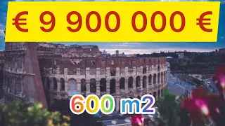 Топ 15 самые дорогие квартиры Италии в Риме от €4 000 000 до €10 000 000 (квартиры февраль 2022)