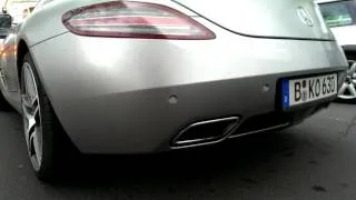 MERCEDES SLS AMG Startup and Sound