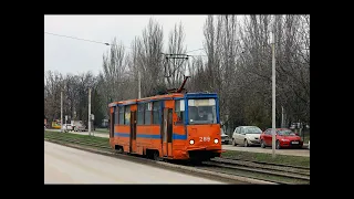 Трамвайный вагон мод. 71-605 (КТМ-5М3) № 289 г. Таганрог