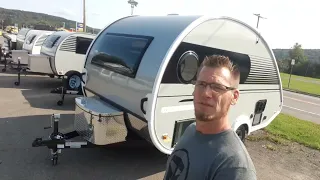 All new 2023 @nucamprv T@B 400 teardrop camper walkthrough