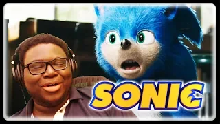 SONIC 2019 MOVIE TRAILER REACTION!!!