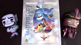 Unboxing Aladdin Bluray Diamond Edition  & DVD Gift Set Review!