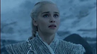 Game Of Thrones 7x06 - Daenerys Targaryen sauve John Snow, le Roi de la nuit tue un Dragon VF