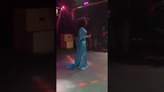 Tommie Ross performing a Diana Ross medley 2017