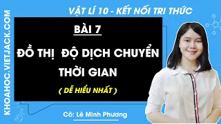 Vật lí 10 Kết nối tri thức Bài 7: Đồ thị độ dịch chuyển thời gian - Cô Phương (HAY NHẤT)