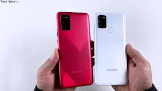 SAMSUNG A02s vs A21s - SPEED TEST