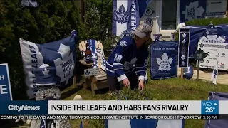 Maple Leafs and Canadiens fans prepare for battle