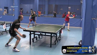 Тимур МАМАЗАКИРОВ - Марсель САФИУЛИН 3 Клуб АртТТ #tabletennis #настольныйтеннис