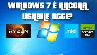 Windows 7 nel 2024 su PC moderno: è ancora usabile?