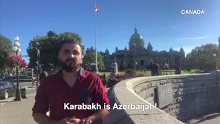 Karabakh is Azerbaijan! - Kanada da yaşayan azərbaycanlı gənc.