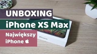 Unboxing iPhone XS Max, pierwsze wrażenia-  największy iPhone📱