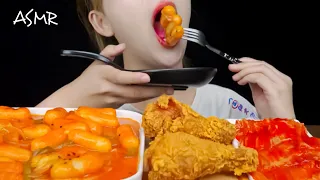 REAL MUKBANG | SPICY FOOD CHALLENGE | KFC CHICKEN FRIES COKE | ASMR EATING | ASMR SATISFYING | JINA