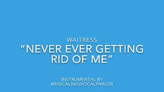 Waitress - Never Ever Getting Rid Of Me Instrumental