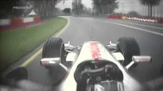 F1 Fernando Alonso Onboard Australia 2007 (Libres1)