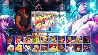 Ultra Street Fighter 2 the Final Challengers - Evil Ryu Playthrough-