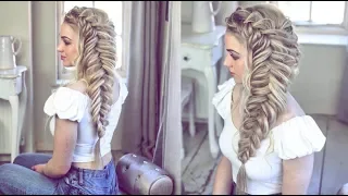 How to Create a BIG Fishtail (without it becoming loose!!)