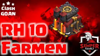 Wie Farmt man mit einem RH 10 am besten? | Semper Family | COC 07/21 Clash of Clans