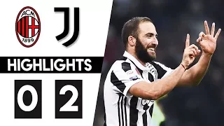 Milan-Juventus 0-2 Gli Highlights • 28/10/2017