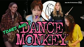 [Song Request] Tones And I - Dance Monkey | NCRaze Remix (Marimba, Drum & Sax Cover)