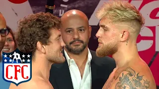 WEIGH-IN & FINAL FACE OFF: Jake Paul vs. Ben Askren - Triller Fight Club