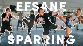 EFSANE KADRO İLE SPARRING /w @antifight