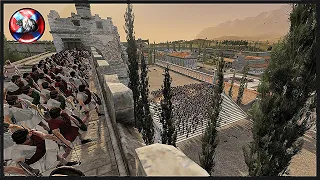 EPIC BRAWL AND FANTASTIC TEAMWORK IN THIS SIEGE!! Rome 2 4v4