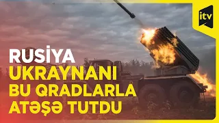 Rusiya Ukraynaya atdığı Qrad MLRS atəşinin görüntülərini yayıb