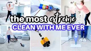 *EXTREME* ULTIMATE CLEAN WITH ME 2021 | ALL DAY SPEED CLEANING MOTIVATION | CLEANING ROUTINE