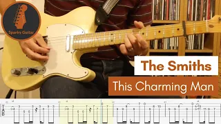 This Charming Man - The Smiths - Learn to Play! (Guitar Cover & Tab)