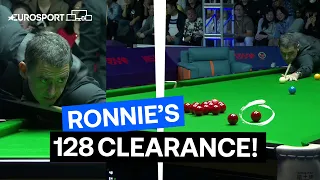 128 CLEARANCE! 🔥 | Ronnie O'Sullivan vs Pang Junxu | 2023 Wuhan Open Snooker Highlights