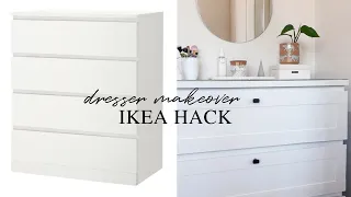 DIY IKEA HACK | MALM DRESSER MAKEOVER