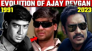Evolution of Ajay Devgn (1991-2024) • From "Phool Aur Kaante" to "Singham Again" | Rewind Stars