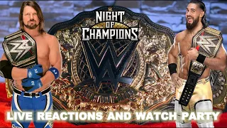WWE Night Of Champions 2023 Live Reactions & Watch Party