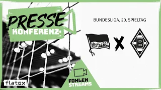 "Optimistisch, dass alle fit sind" 🎙 PK vor Hertha BSC - Borussia | #BSCBMG